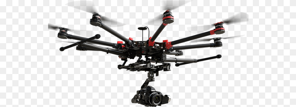 Dji S1000 Spreading Wings, Coil, Machine, Rotor, Spiral Free Png