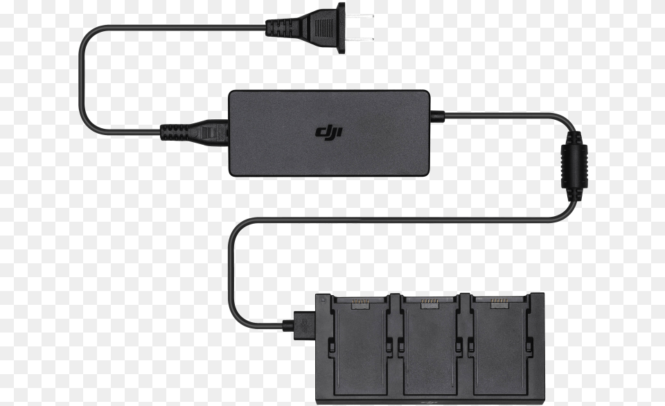 Dji Spark Battery Charging Hub Dji Spark Charging Hub, Adapter, Electronics, Plug, Device Free Png Download