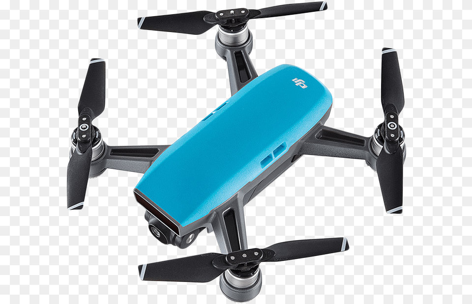 Dji Spark Sky Blue Drone Dji Spark Fly More Combo Blue, Appliance, Ceiling Fan, Device, Electrical Device Free Png