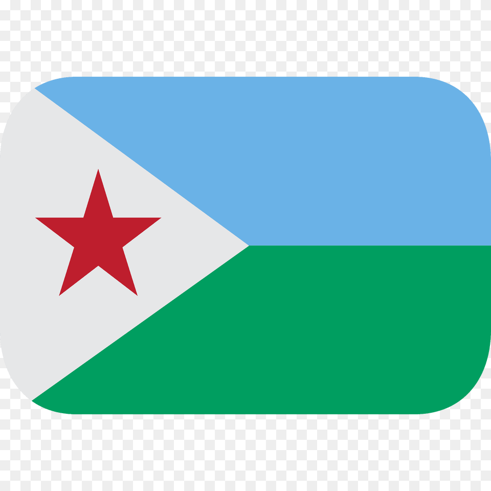 Djibouti Flag Emoji Clipart, Symbol Png