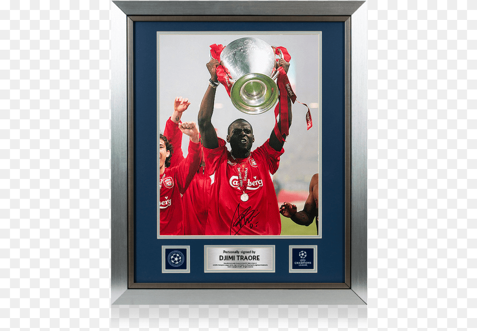 Djimi Traore Champions League Medal, Adult, Person, Man, Male Free Png Download