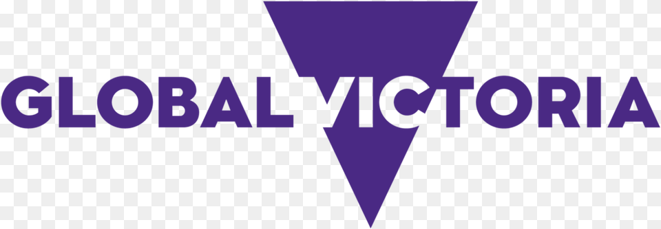 Djpr Global Victoria Logo Cmyk Global Victoria Global Victoria Logo, Purple, Triangle Free Transparent Png