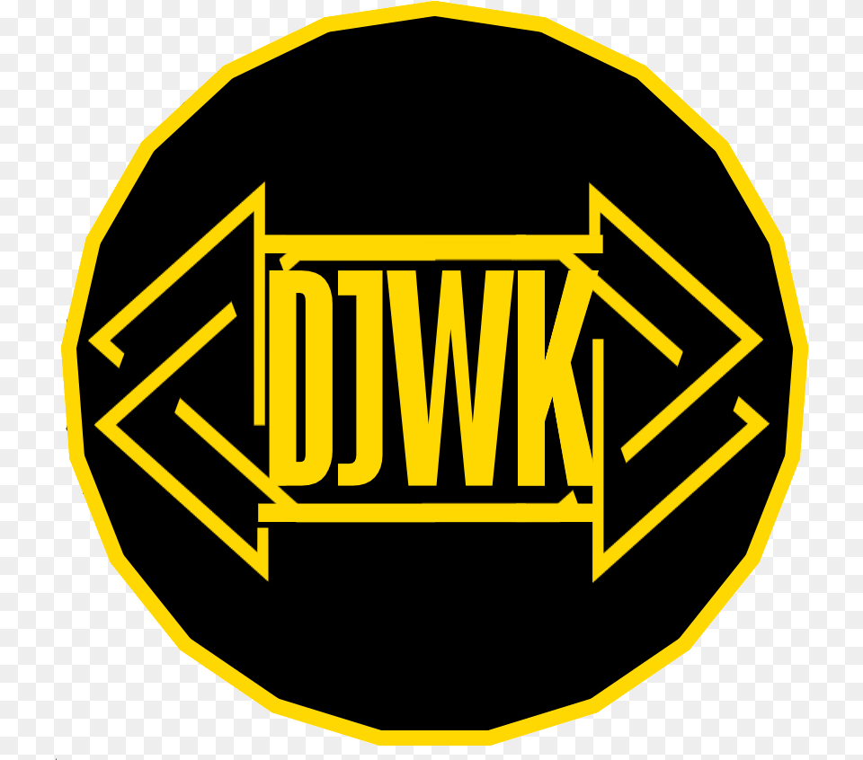 Djwk Gaming Community Circle, Logo, Disk, Sticker Free Png Download