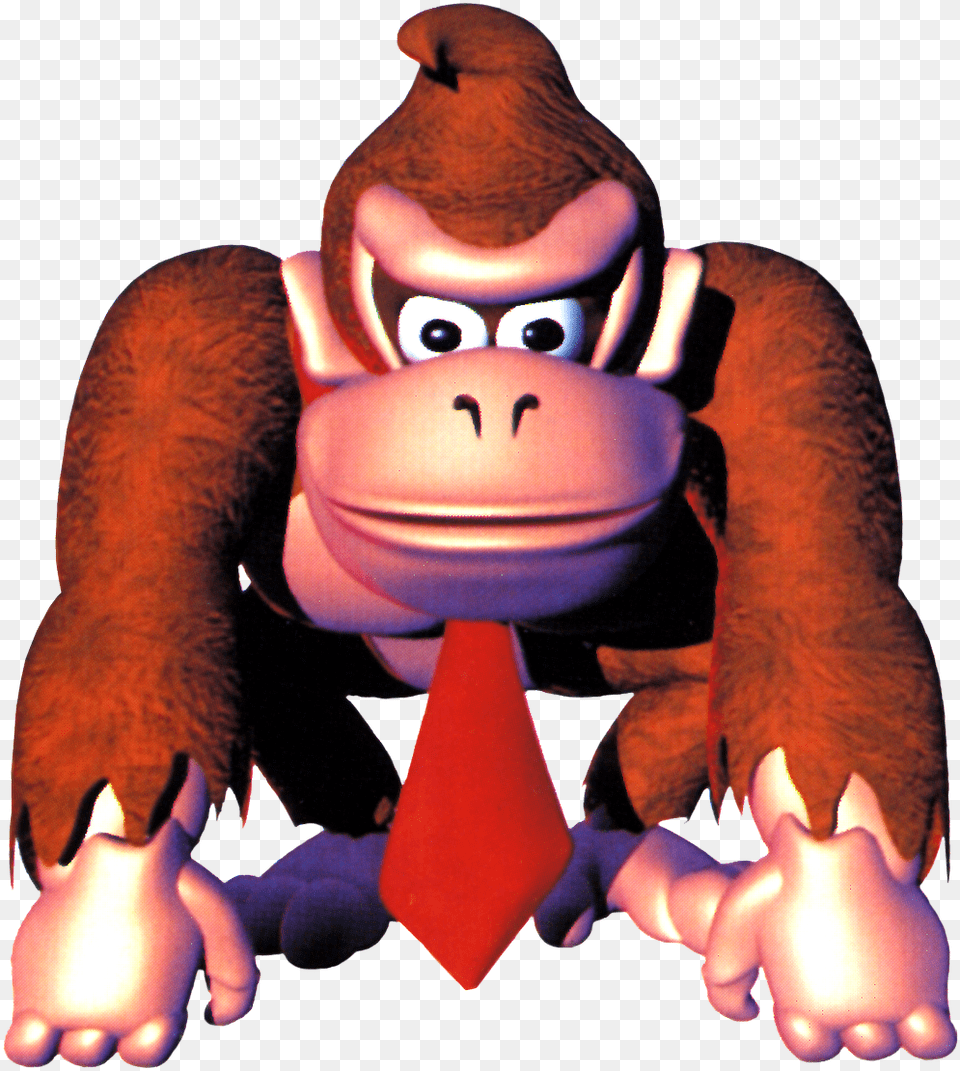 Dk Vine Early Donkey Kong Render, Toy, Baby, Person Free Transparent Png