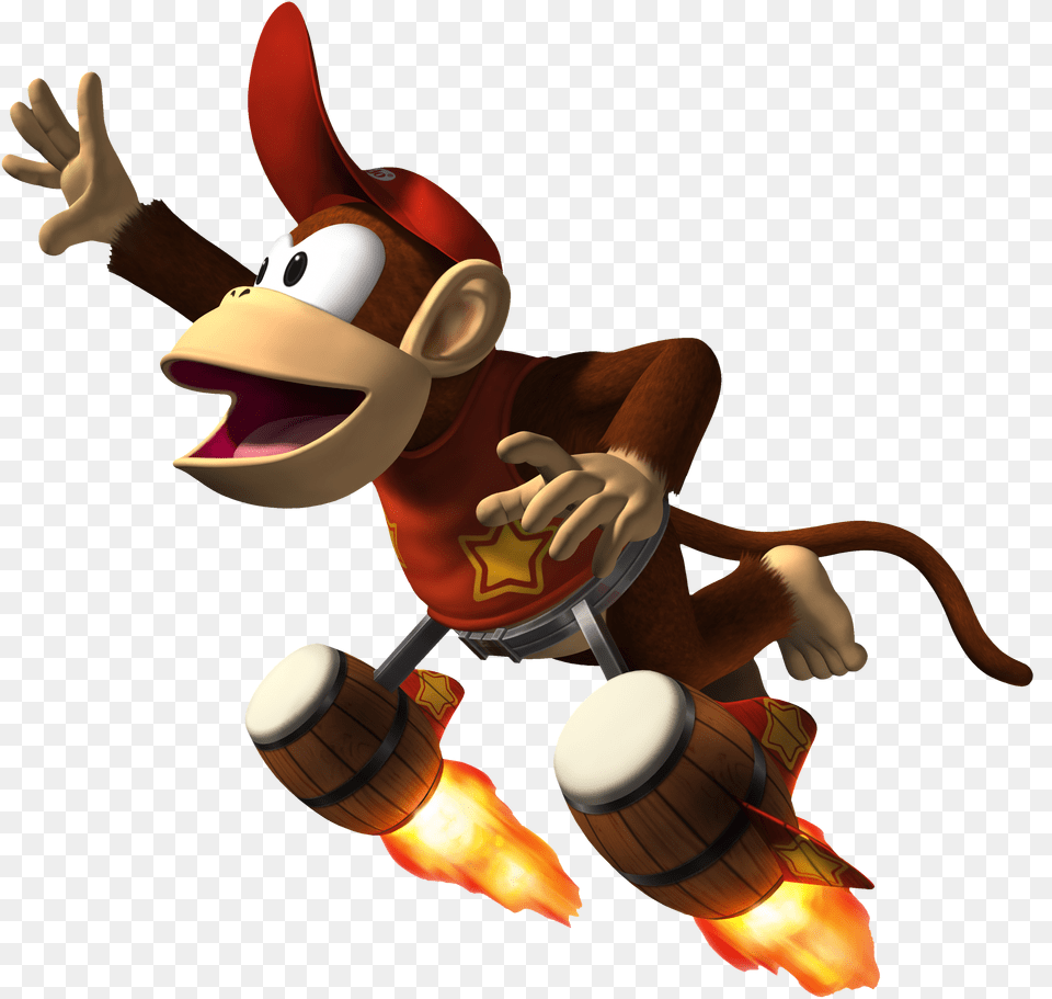 Dk Vine Gallery Diddy Kong, Cartoon, Nature, Outdoors, Snow Free Transparent Png