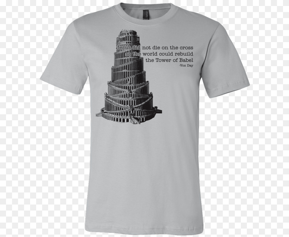 Dld The Tower Of Babel Tee Jack Skellington On Orange Shirt, Clothing, T-shirt Png Image