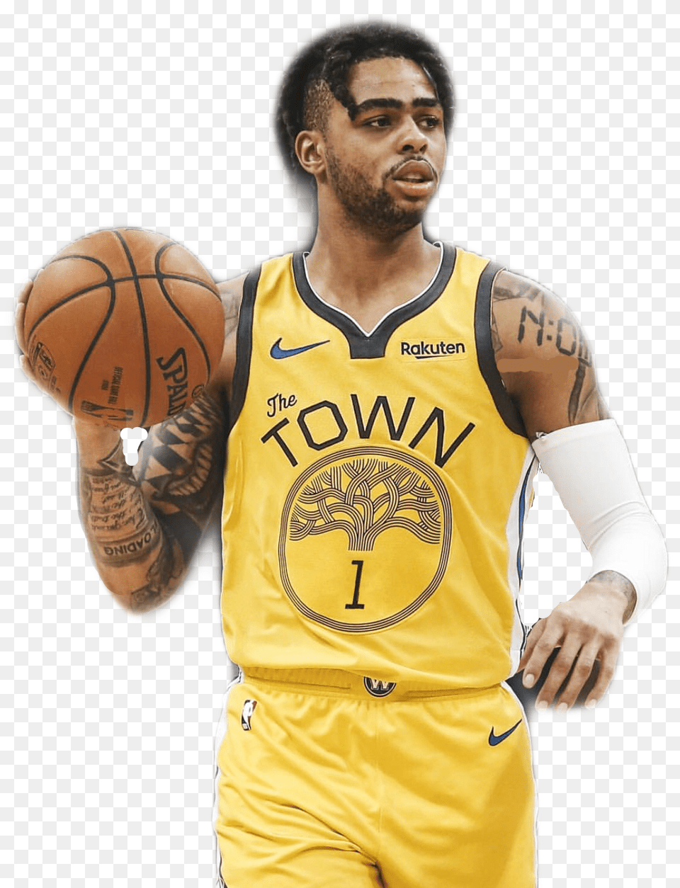 Dloading Dlo Dangelo Angelo Russell Warriors D Angelo Russell, Sport, Ball, Basketball, Basketball (ball) Free Transparent Png