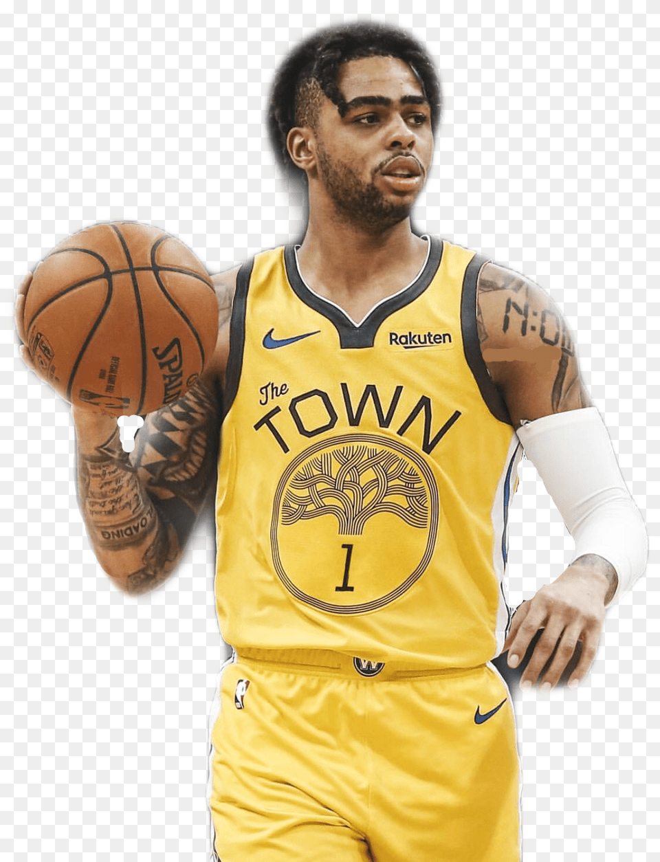 Dloading Dlo Dangelo Angelo Russell Warriors Golden Sta Basketball Player, Sport, Ball, Basketball (ball), Clothing Free Png Download