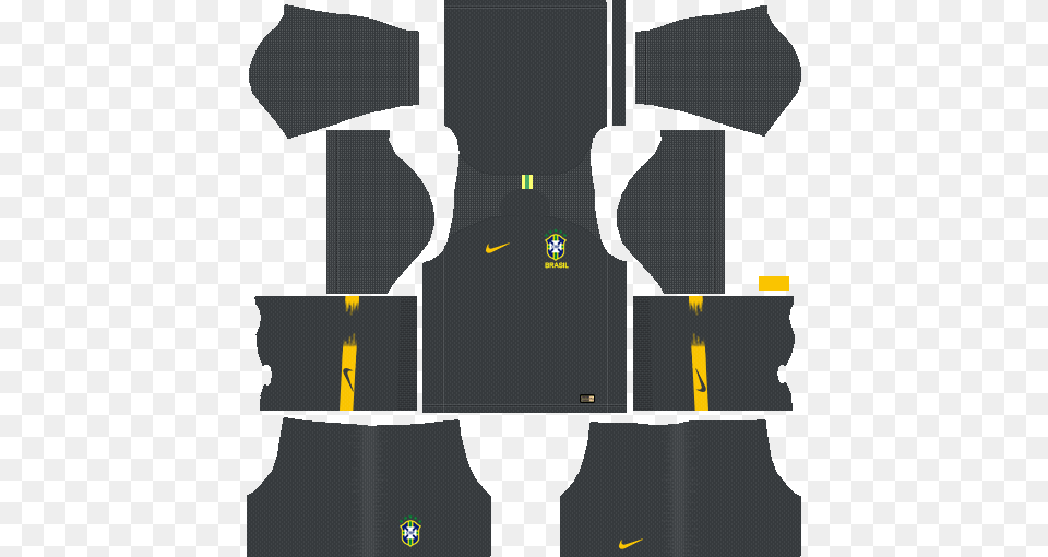 Dls Brazil Gk Away Kit Dream League Soccer 2018 Kit Portugal, Art, Clothing, Collage, Vest Free Transparent Png
