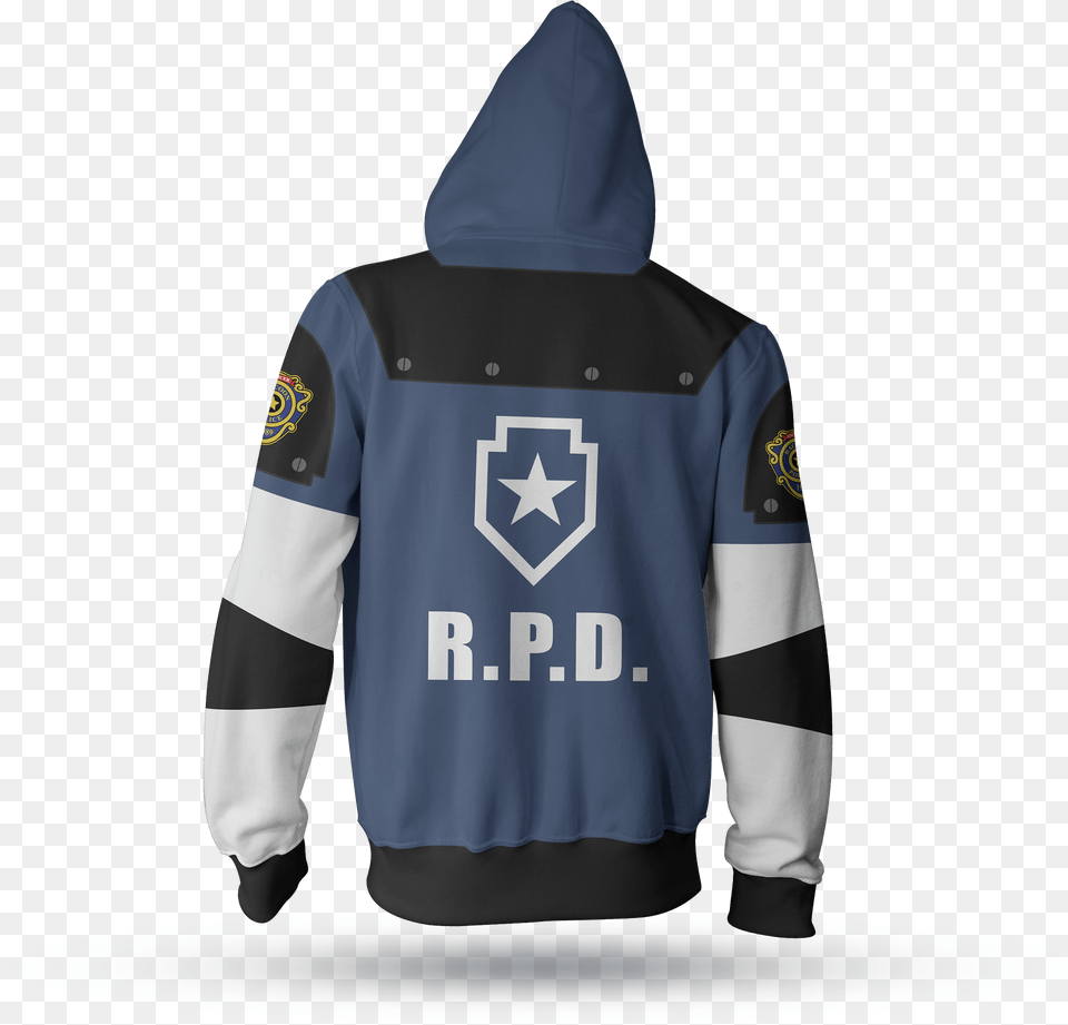 Dm 108 Rpd Resident Evil 2 Jacket, Clothing, Hood, Hoodie, Knitwear Free Png