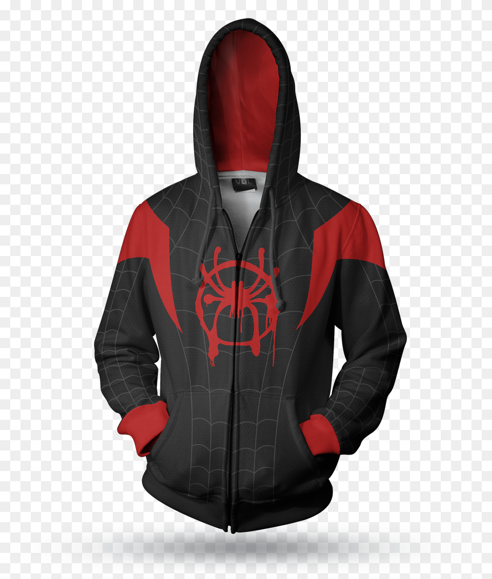 Dm 113 Miles Morales Oreillys And The Paddyhats Hoodie, Clothing, Hood, Knitwear, Sweater Free Transparent Png