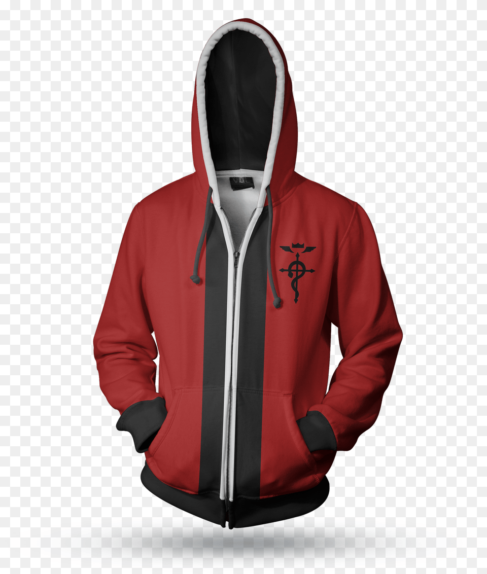 Dm 123 Edward Elric, Clothing, Coat, Hood, Hoodie Free Png Download