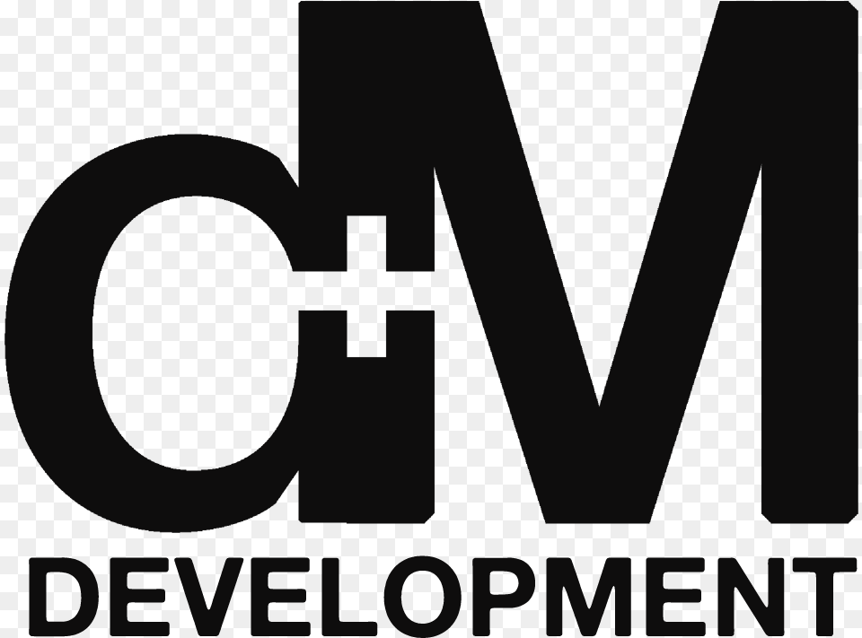 Dm Development Logo Black Square Cross Png Image
