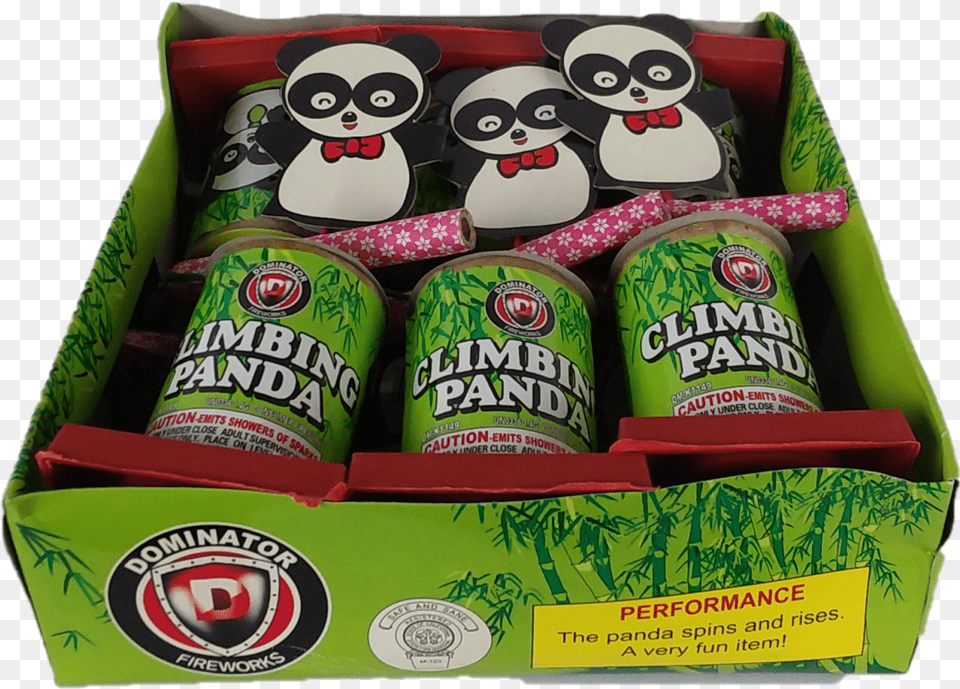 Dm K1149 Climbing Panda Watermelon, Toy, Tin, Can, Bottle Free Transparent Png