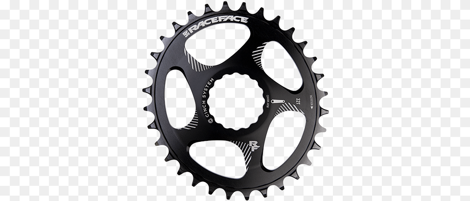 Dm Oval Cinch Raceface Oval Chainring, Machine, Wheel, Gear Free Png Download