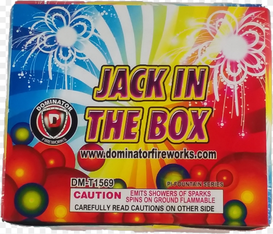 Dm T1569 Jack In The Box Juicebox, Advertisement, Fireworks Png Image