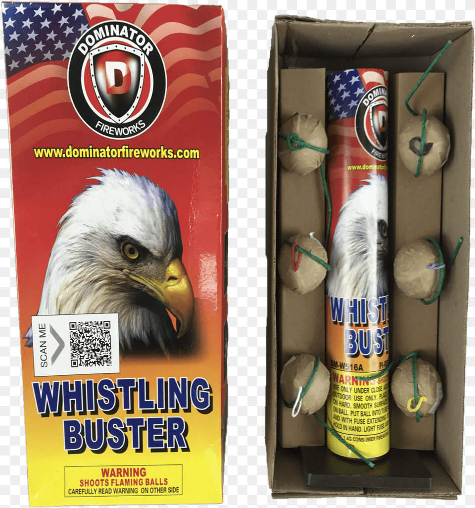 Dm W516a Whistling Buster Bald Eagle, Animal, Bird, Qr Code, Can Free Png