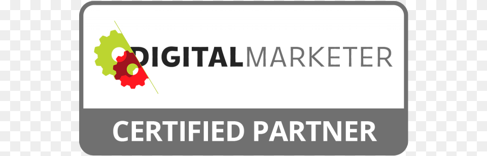 Dmcp Badge Digital Marketer Certified Partner, Leaf, Plant, Logo, Text Free Transparent Png