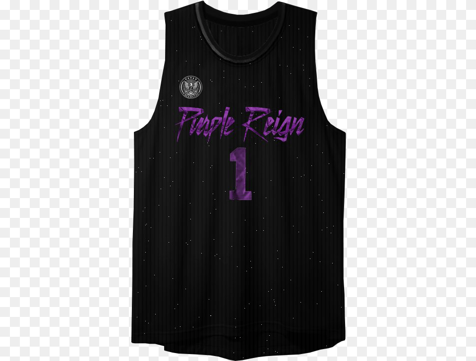 Dmitrov Was Flooded With Requests To Buy His One Of Black And Purple Basketball Jersey, Clothing, Shirt, T-shirt, Tank Top Png Image