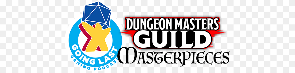Dms Guild Masterpiece Central Going Last, Logo, Advertisement, Symbol, Text Png Image