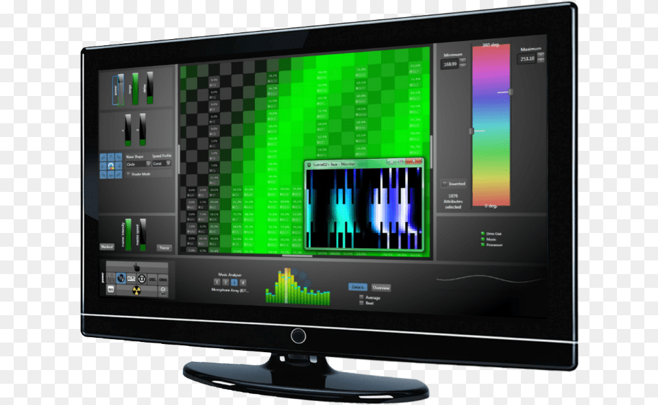 Dmx Controller Software, Computer Hardware, Electronics, Hardware, Monitor Free Transparent Png