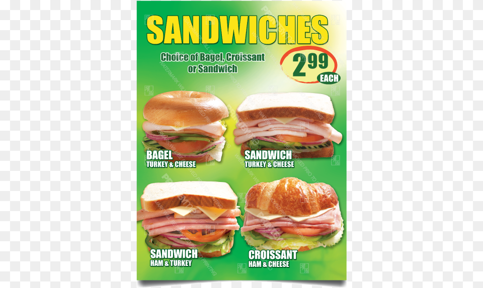 Dn 033 Donut Shop Sandwiches Tano Pasman, Advertisement, Burger, Food, Poster Free Png Download