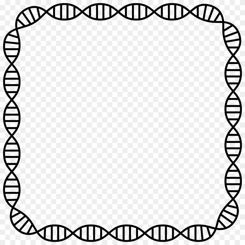 Dna Helix Frame 3 Clipart, Home Decor Free Png