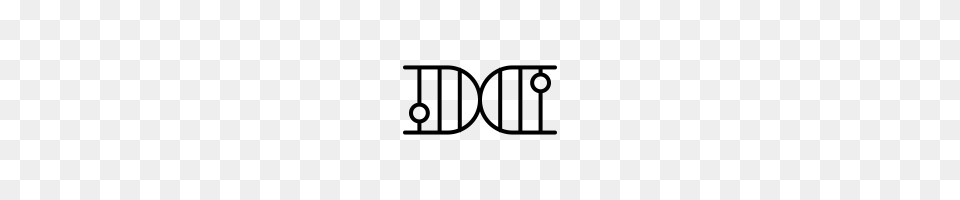 Dna Strand Icons Noun Project, Gray Free Png Download