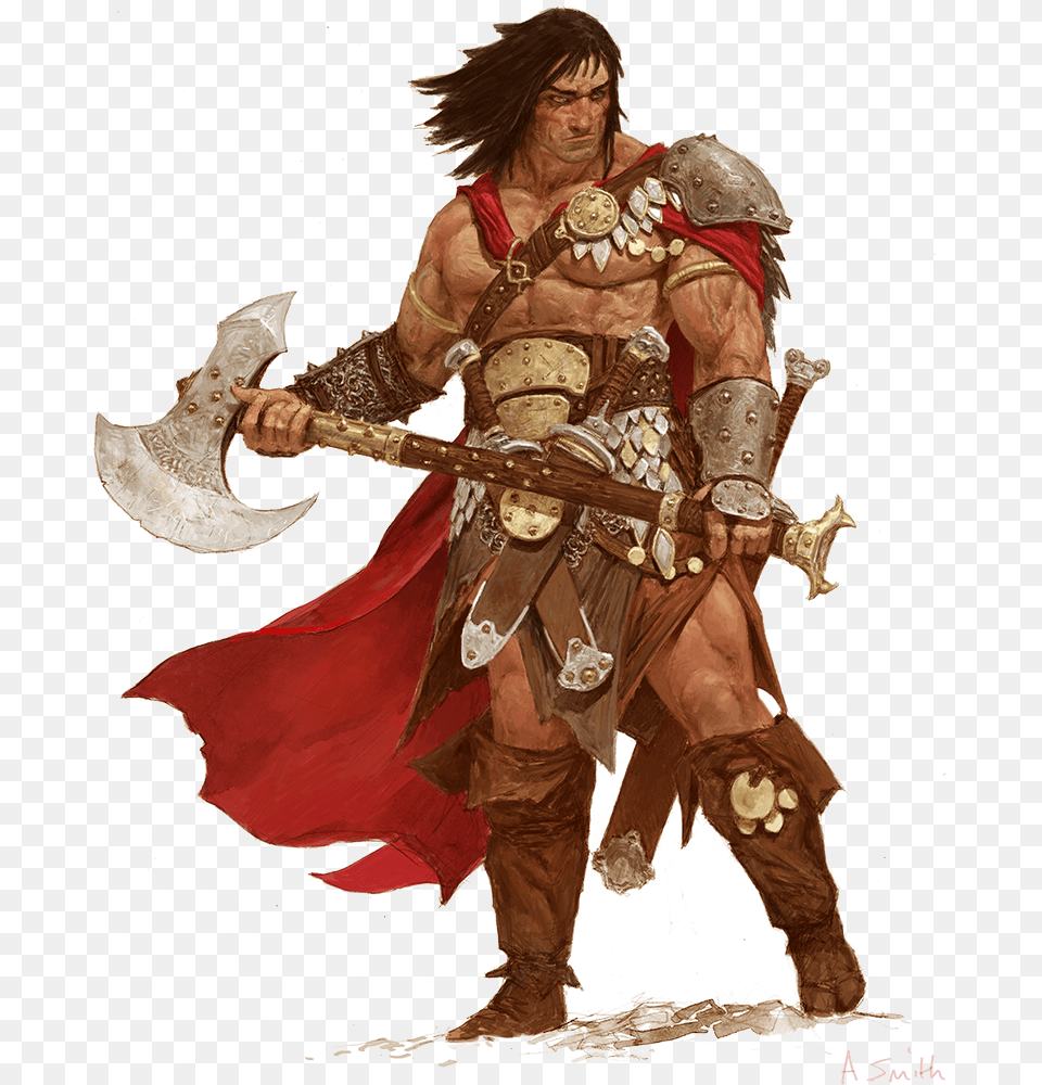 Dnd Barbarian, Adult, Female, Person, Woman Free Png