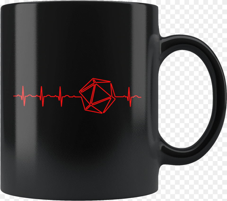 Dnd Dice Heartbeat Mug Its A Christmas Movies Amp Hot Chocolate Kind Of, Cup, Beverage, Coffee, Coffee Cup Free Transparent Png
