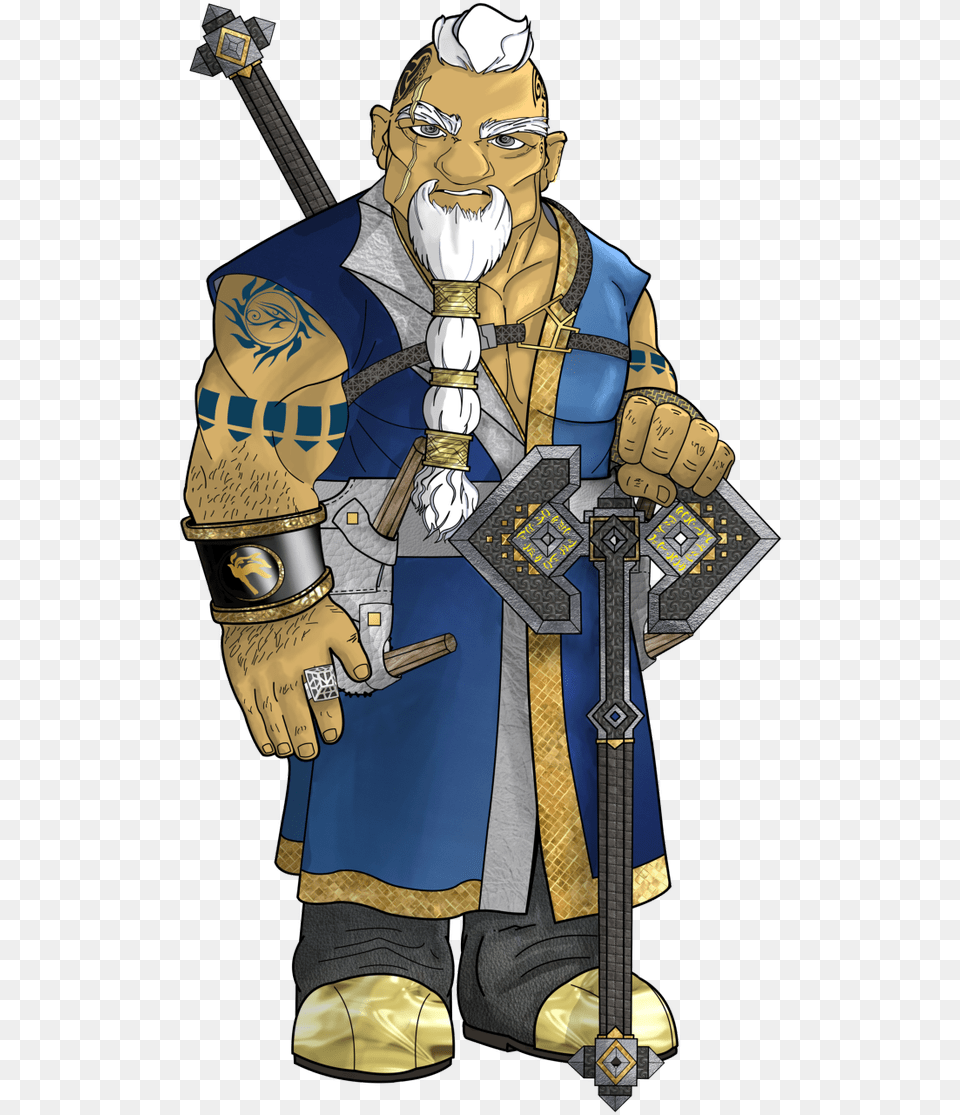 Dnd Dwarf Monk, Adult, Male, Man, Person Png