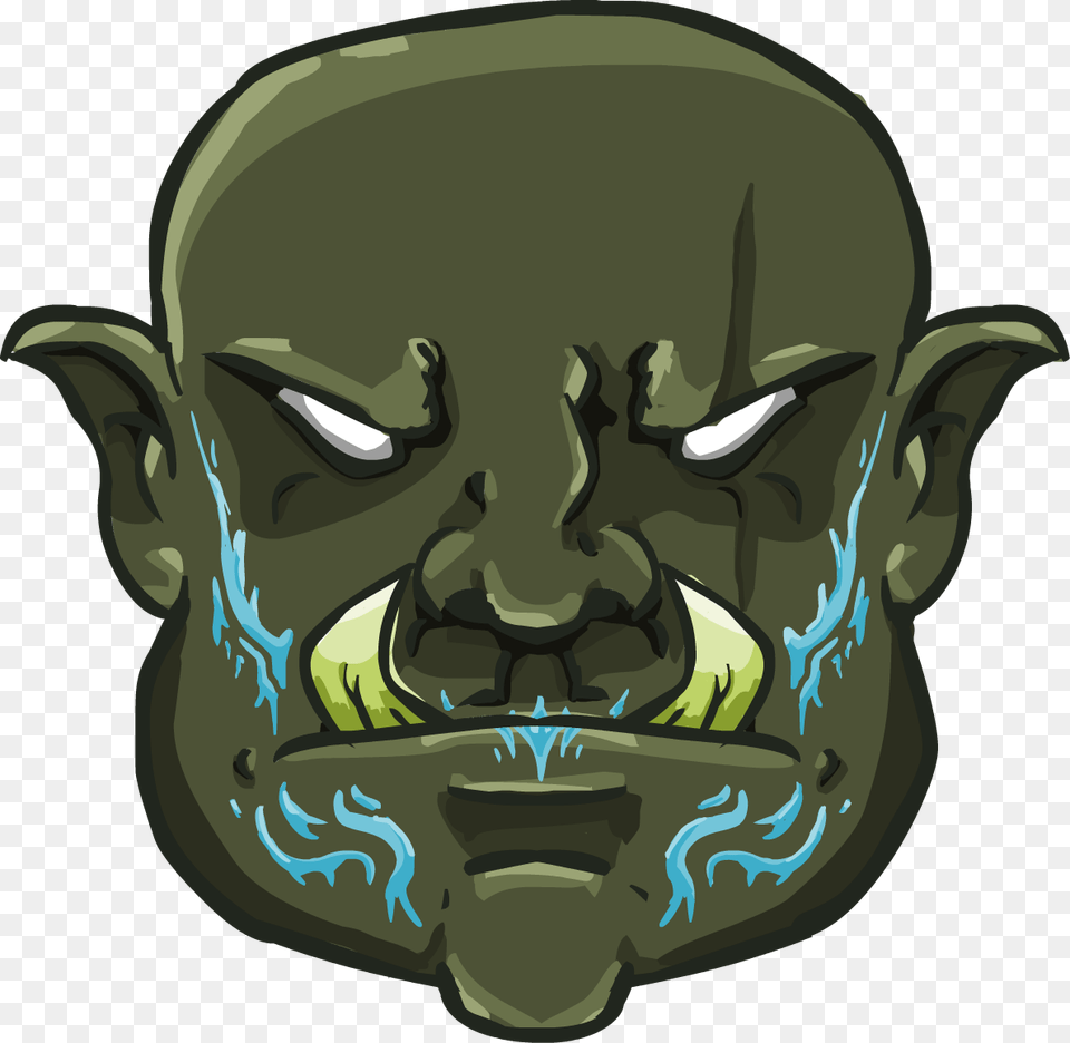 Dnd Half Orc Character Orc Dnd Face, Alien, Art Free Transparent Png