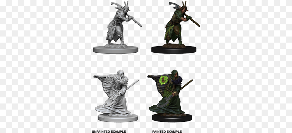 Dnd Unpainted Minis Wv 4 Elf Male Druid Nolzur39s Marvelous Miniatures Druid, Figurine, Baby, Person, Adult Free Png