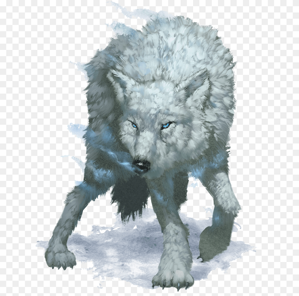 Dnd Winter Wolf Mount, Animal, Canine, Dog, Mammal Png Image