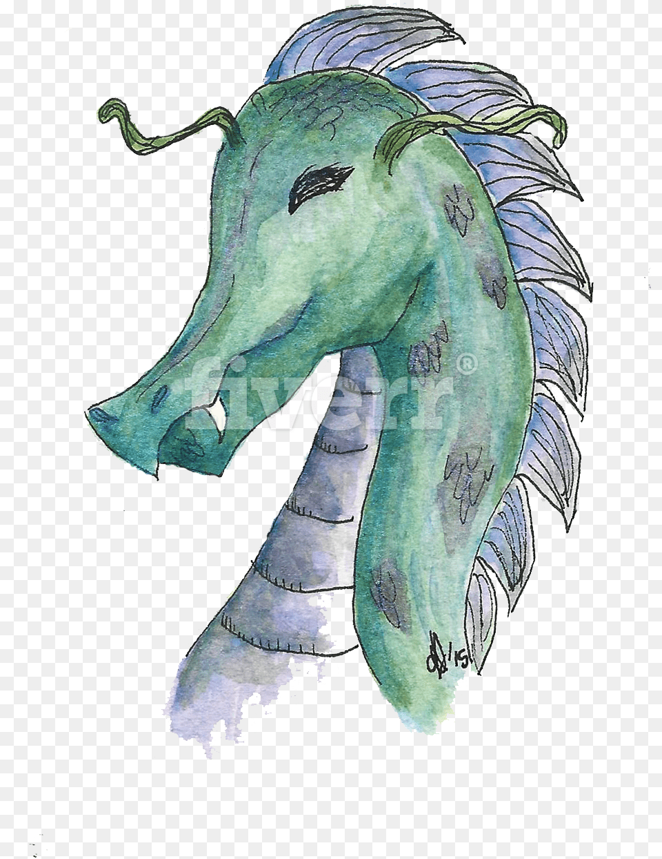 Do A Watercolor And Ink Illustration Of Whatever You Illustration, Animal, Hog, Mammal, Pig Free Transparent Png