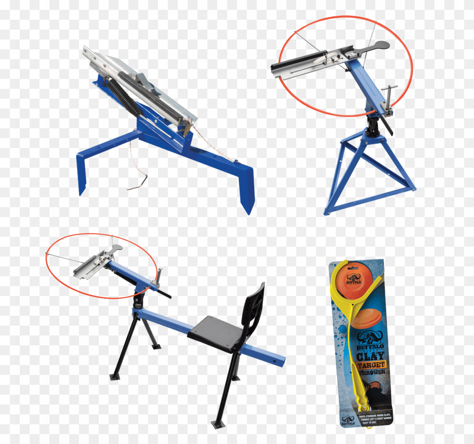 Do All Outdoors Backyard Clayhawk 34 Cock Trap Clipart Do All Traps Backyard 34 Single Trap Clay Target Thrower, Aircraft, Airplane, Transportation, Vehicle Free Png