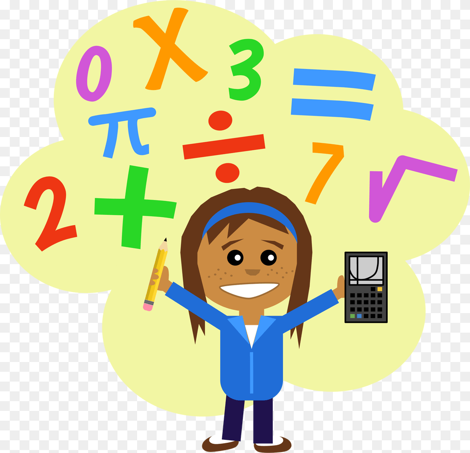 Do Any Mathematics Homework Math Clipart, Baby, Person, Text, Face Free Png Download