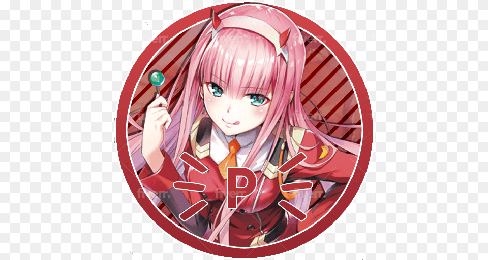 Do Banners And Icons For Your Discord Zero Two Background, Book, Comics, Publication, Baby Png Image