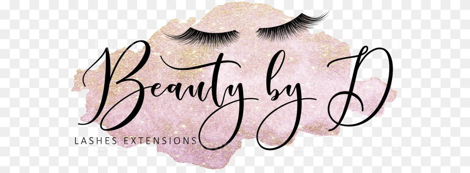 Do Beautiful Watercolor Eyelashhair Salon Signature Logo Eyelash Extensions, Text, Book, Handwriting, Publication Png Image