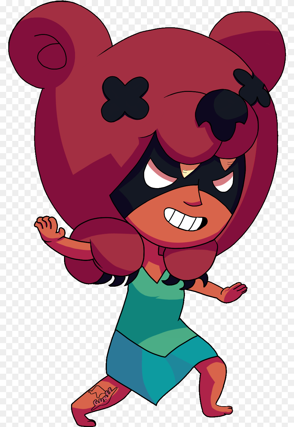 Do Brawl Stars Nita Xxx, Cartoon, Baby, Person Free Png