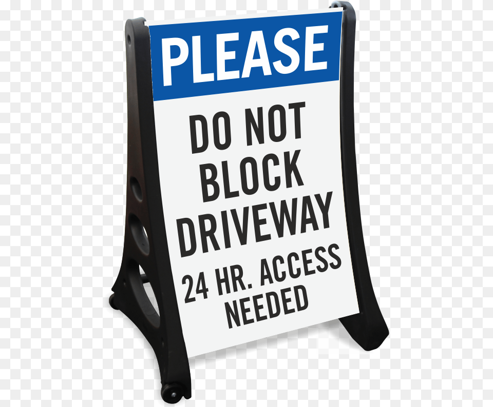 Do Not Block Driveway Signs That Work, Scoreboard, Text Free Transparent Png