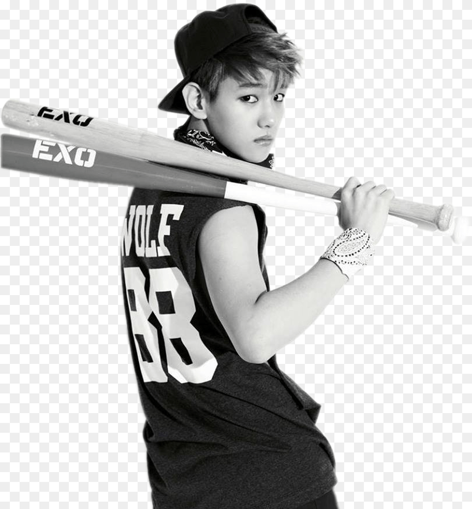 Do Not Claim These As Yours Exo Baekhyun 2014 Cute, Baseball, Baseball Bat, Sport, Person Png Image