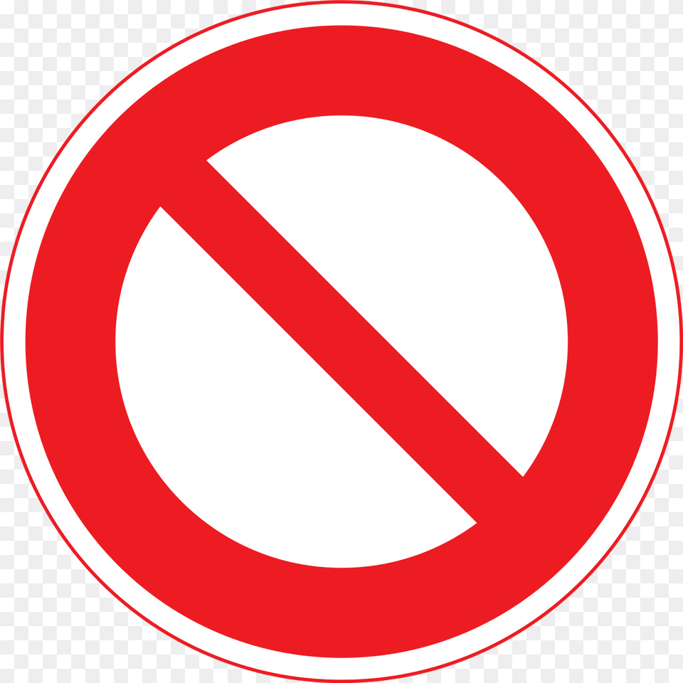 Do Not Clip Art At Clker No Symbol, Sign, Road Sign, Disk, Stopsign Free Png Download