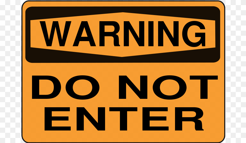 Do Not Enter Contoh Caution And Warning, Sign, Symbol, Scoreboard, Road Sign Free Png Download