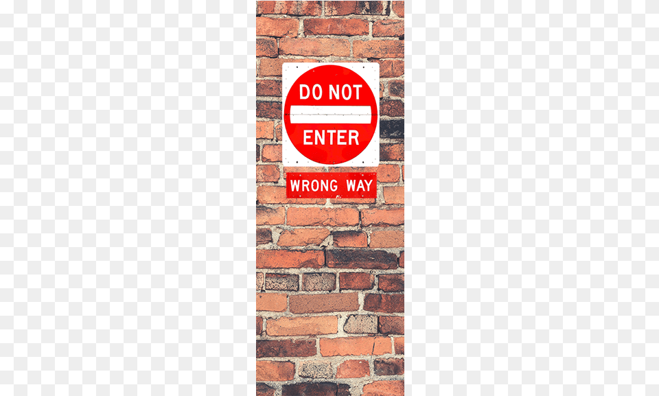 Do Not Enter Door Mural Urban Eazywallz Mural, Brick, Architecture, Building, Wall Png Image