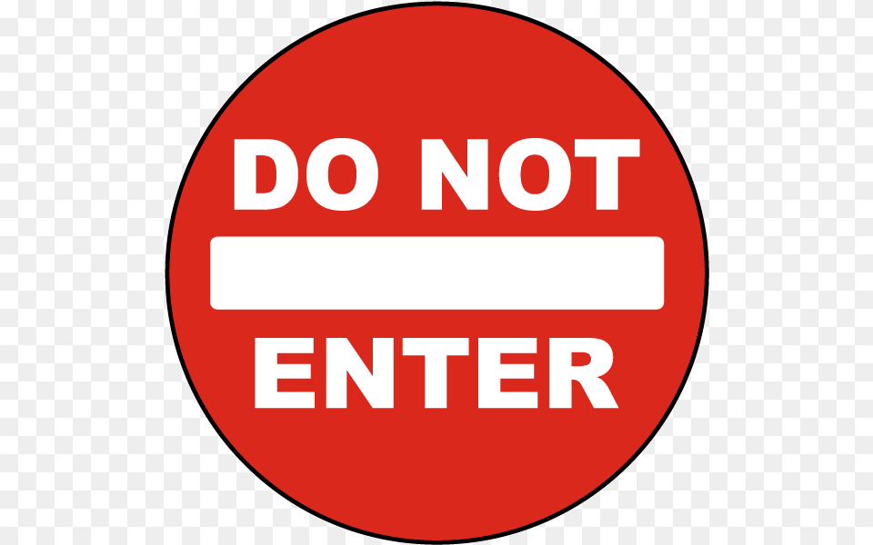 Do Not Enter Floor Sign, Symbol, First Aid, Road Sign Png