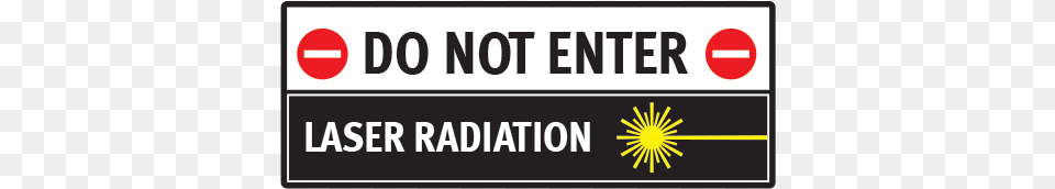 Do Not Enter Laser Radiation Sign, Scoreboard, Symbol, Logo, Text Free Png Download