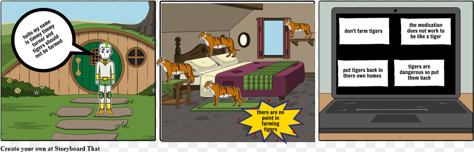 Do Not Farm Tigers Cartoon, Book, Comics, Publication, Person Png