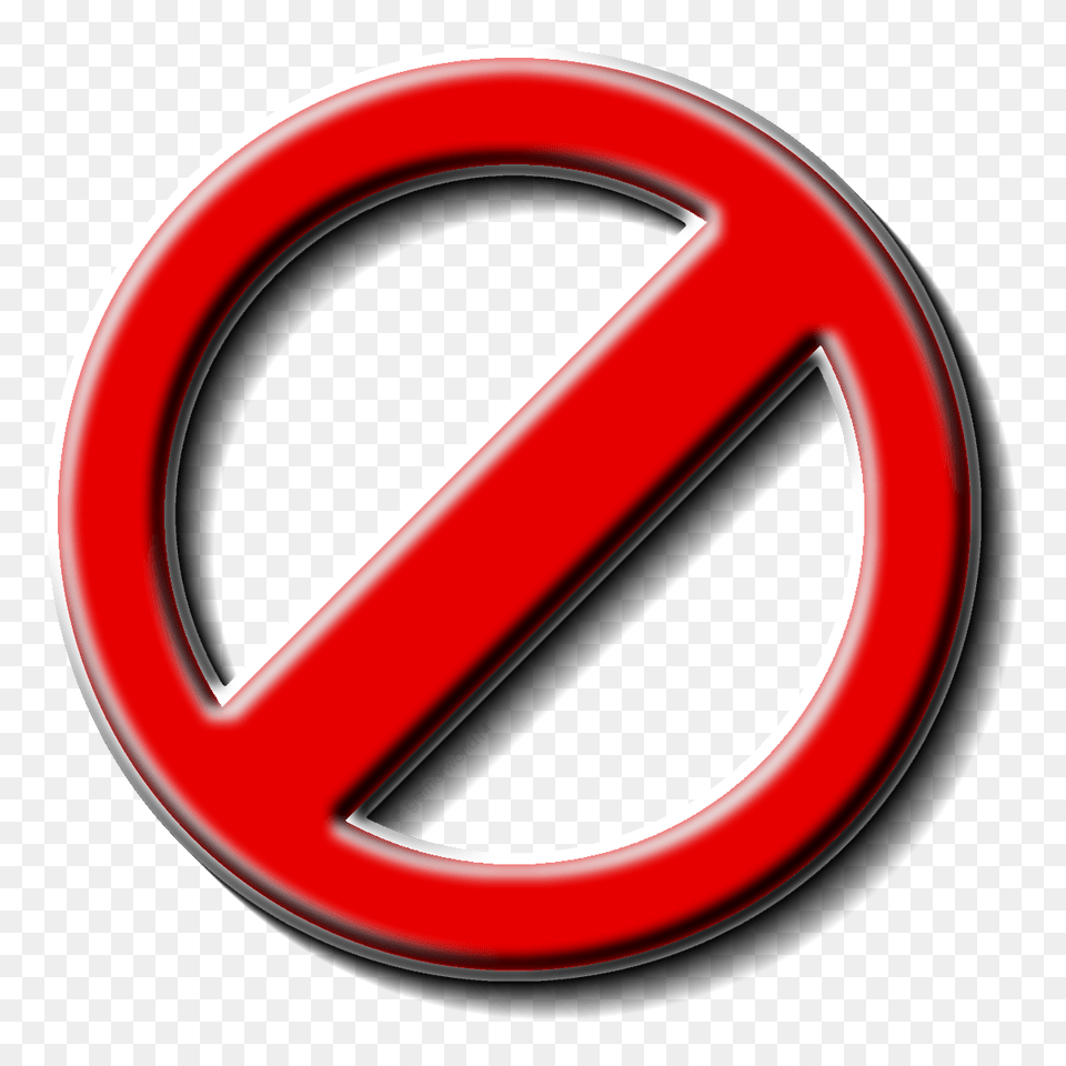 Do Not Sign Icons, Symbol, Road Sign, Disk Free Png Download
