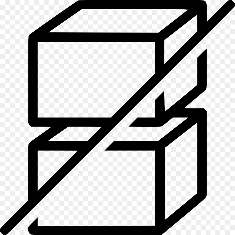 Do Not Stack Do Not Stack Icon, Drawer, Furniture Free Png